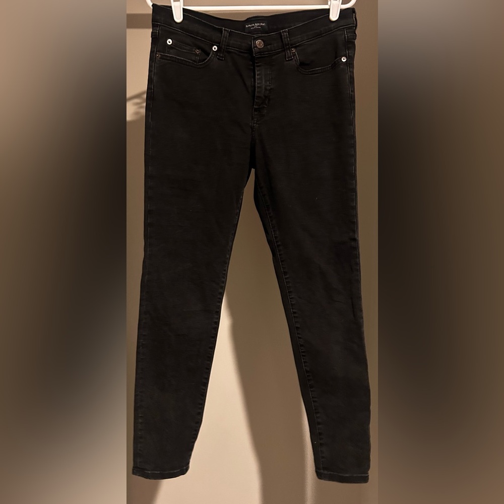 Banana Republic | Black Denim Skinny Jeans